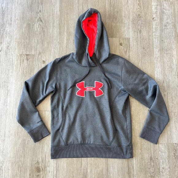 Womens Under Armour Grey Hoodie - M - Picture 1 of 7